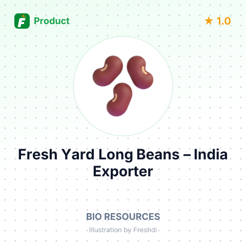 Fresh Yard Long Beans – summary card, no photo uploaded yet