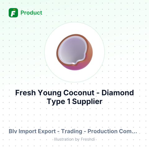 Fresh Young Coconut - Diamond Type 1 – summary card, no photo uploaded yet