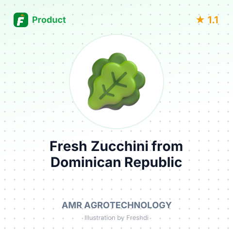 Fresh Zucchini – summary card, no photo uploaded yet