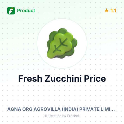 Fresh Zucchini - Yellow – summary card, no photo uploaded yet