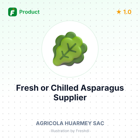 Fresh or Chilled Asparagus – product summary card, no photo uploaded yet