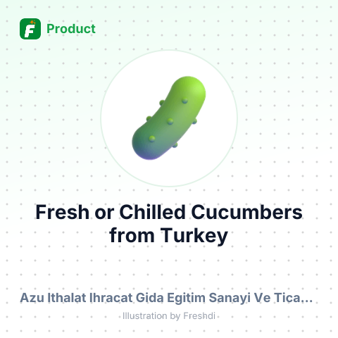 Fresh or Chilled Cucumbers – summary card, no photo uploaded yet