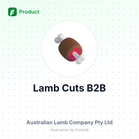 Fresh or Chilled Cuts of Lamb Meat with Bone In – summary card, no photo uploaded yet