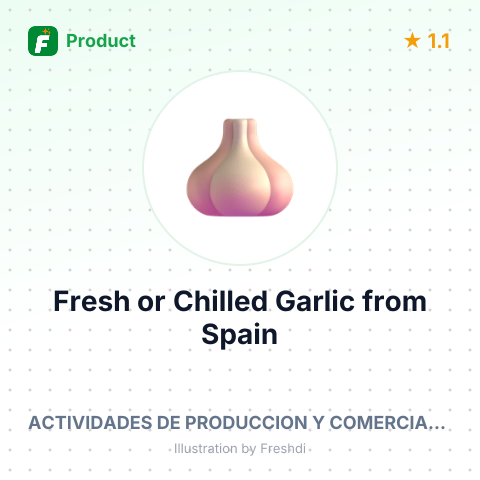 Fresh or Chilled Garlic – summary card, no photo uploaded yet