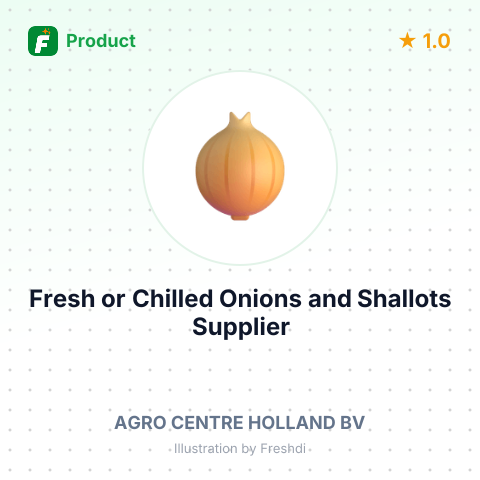 Fresh or Chilled Onions and Shallots – summary card, no photo uploaded yet