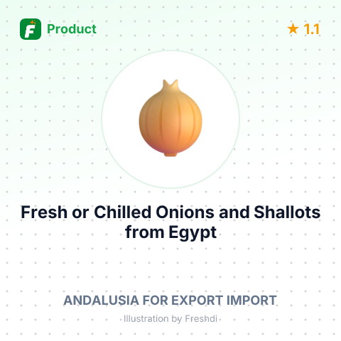 Fresh or Chilled Onions and Shallots – summary card, no photo uploaded yet