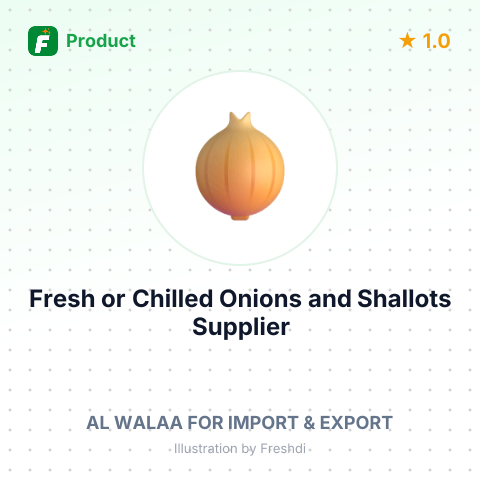 Fresh or Chilled Onions and Shallots – summary card, no photo uploaded yet