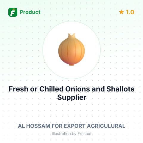Fresh or Chilled Onions and Shallots – summary card, no photo uploaded yet