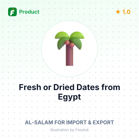 Fresh or Dried Dates – product summary card, no photo uploaded yet
