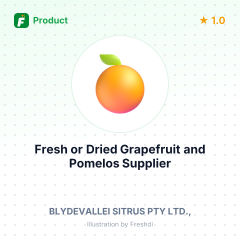 Fresh or Dried Grapefruit and Pomelos – summary card, no photo uploaded yet