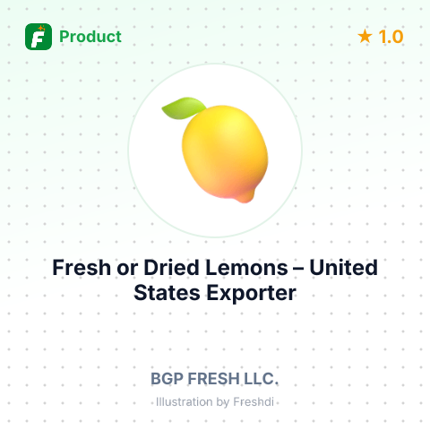 Fresh or Dried Lemons – summary card, no photo uploaded yet