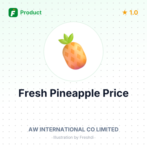 Fresh or Dried Pineapples – summary card, no photo uploaded yet