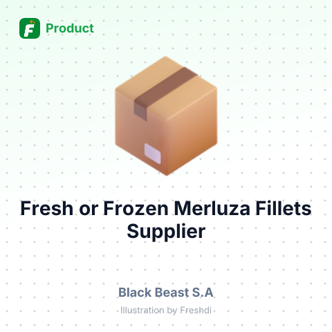Fresh or Frozen Merluza (Hake) Fillets – summary card, no photo uploaded yet