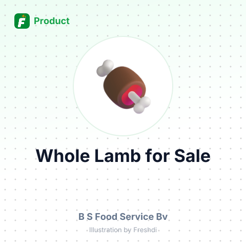 Fresh or Refrigerated Whole Lamb – summary card, no photo uploaded yet