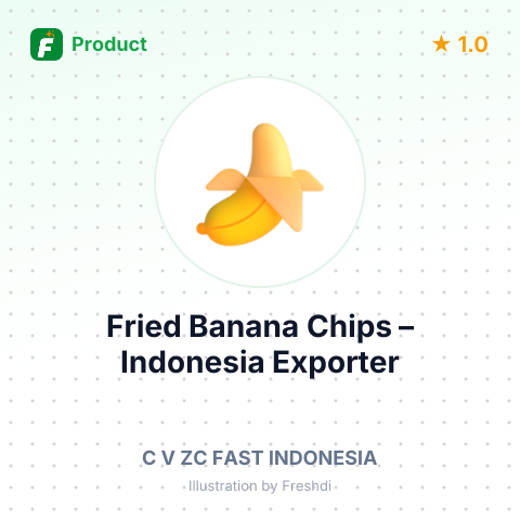 Fried Banana Chips – summary card, no photo uploaded yet