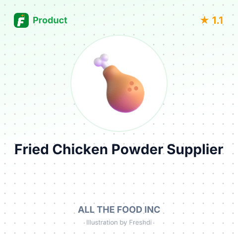 Fried Chicken Powder – summary card, no photo uploaded yet