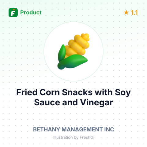 Fried Corn Snacks with Soy Sauce and Vinegar – summary card, no photo uploaded yet
