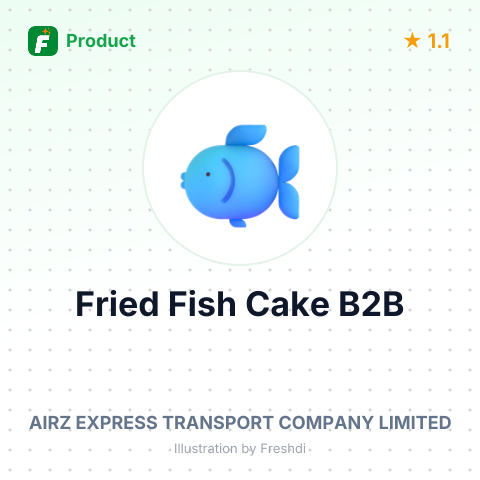 Fried Fish Cake – summary card, no photo uploaded yet