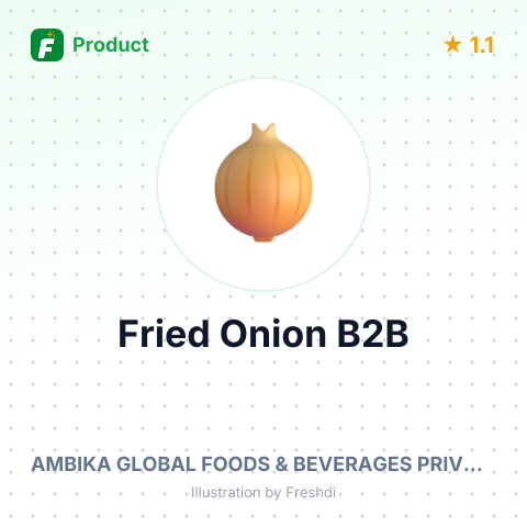 Fried Onion – summary card, no photo uploaded yet
