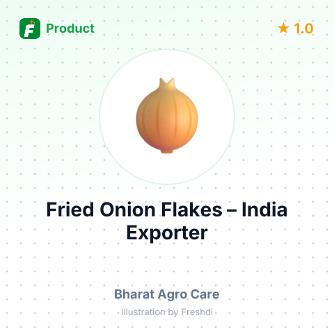 Fried Onion Flakes – summary card, no photo uploaded yet