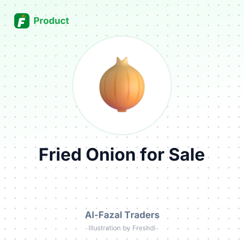 Fried Onion – summary card, no photo uploaded yet
