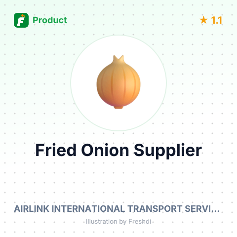 Fried Onion – summary card, no photo uploaded yet