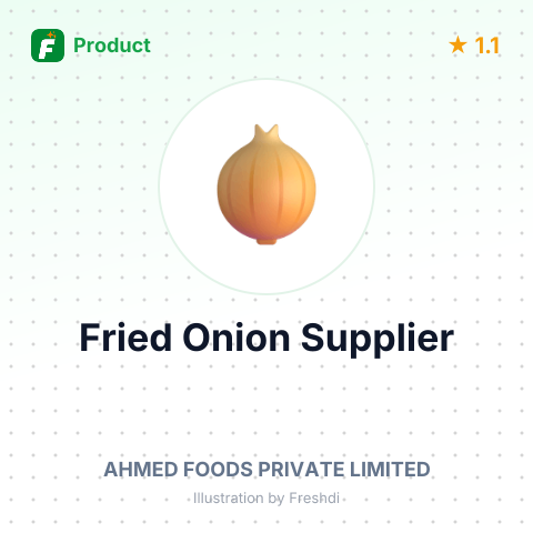 Fried Onion – summary card, no photo uploaded yet