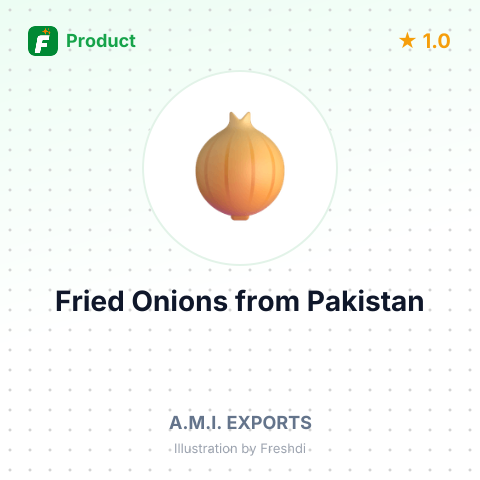 Fried Onions – summary card, no photo uploaded yet