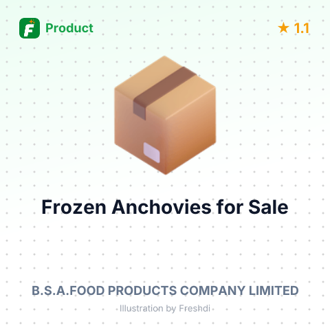 Frozen Anchovies – summary card, no photo uploaded yet