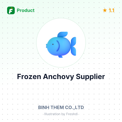 Frozen Anchovy (Stolephorus Commersonii) – summary card, no photo uploaded yet