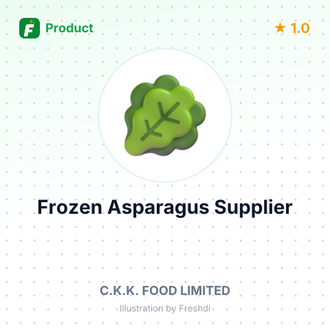 Frozen Asparagus – summary card, no photo uploaded yet