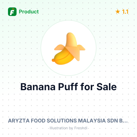 Frozen Bakery Products - Banana Puff – summary card, no photo uploaded yet