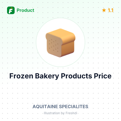 Frozen Bakery Products – summary card, no photo uploaded yet