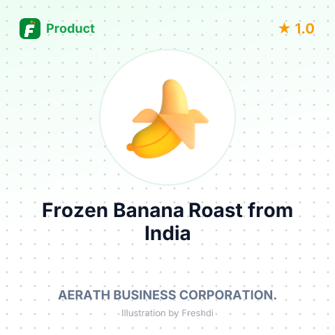 Frozen Banana Roast – summary card, no photo uploaded yet