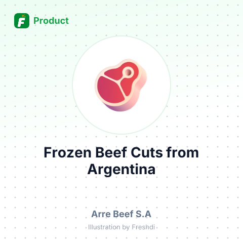 Frozen Beef Cuts – summary card, no photo uploaded yet