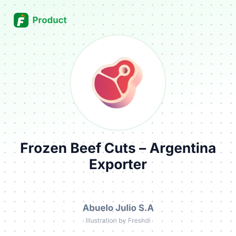 Frozen Beef Cuts – summary card, no photo uploaded yet