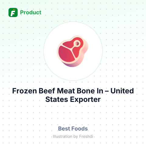 Frozen Beef Meat Bone In – summary card, no photo uploaded yet