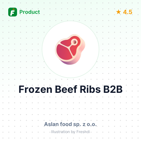 Frozen Beef Ribs – summary card, no photo uploaded yet
