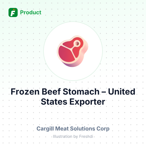 Frozen Beef Stomach (Menudo) – summary card, no photo uploaded yet