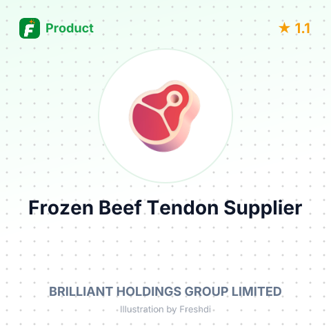 Frozen Beef Tendon – summary card, no photo uploaded yet