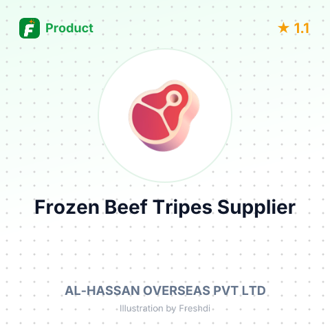 Frozen Beef Tripes – summary card, no photo uploaded yet