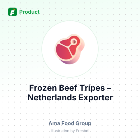 Frozen Beef Tripes – summary card, no photo uploaded yet