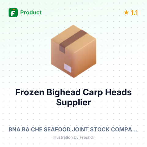 Frozen Bighead Carp Heads – summary card, no photo uploaded yet