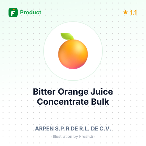 Frozen Bitter Orange Juice Concentrate – summary card, no photo uploaded yet
