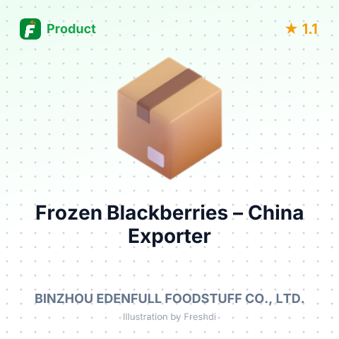 Frozen Blackberries – summary card, no photo uploaded yet