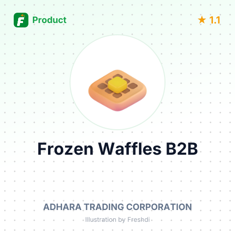 Frozen Blueberry Waffles – summary card, no photo uploaded yet