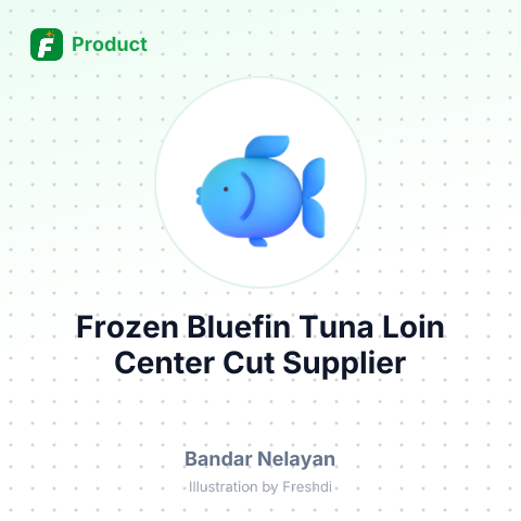 Frozen Bluefin Tuna Loin Center Cut – summary card, no photo uploaded yet