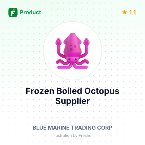 Frozen Boiled Octopus – summary card, no photo uploaded yet