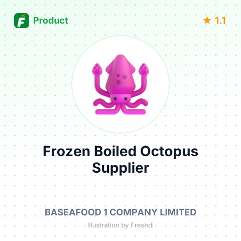 Frozen Boiled Octopus – summary card, no photo uploaded yet