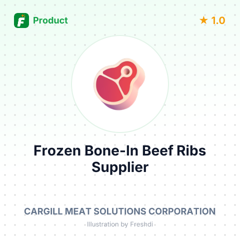 Frozen Bone-In Beef Ribs – summary card, no photo uploaded yet